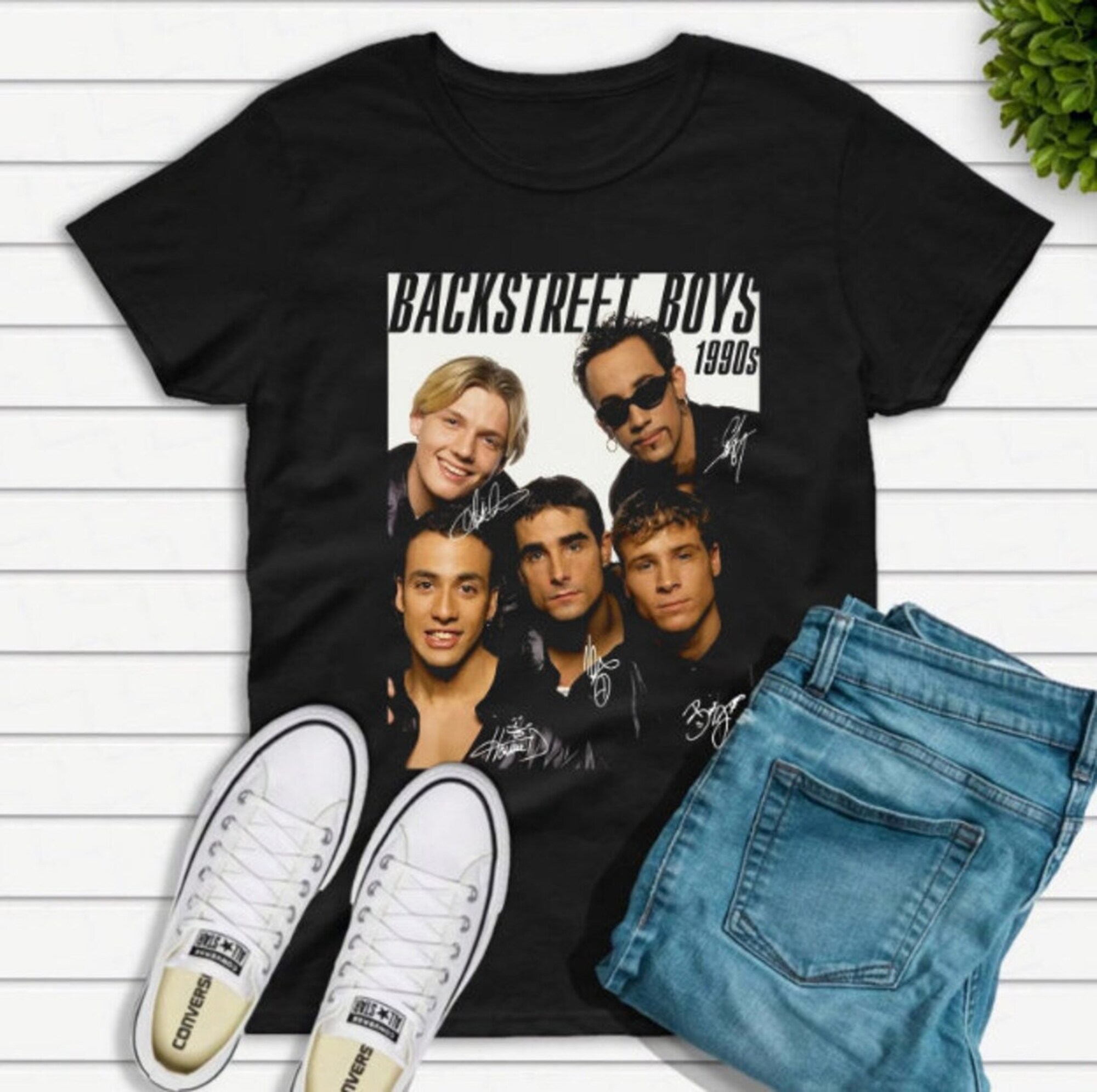 Discover Backstreet boys shirt Vintage 90s Music T Shirt Fans T-Shirt