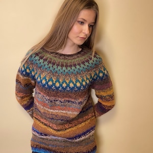 Made to order Fair Isle sweater Icelandic sweater