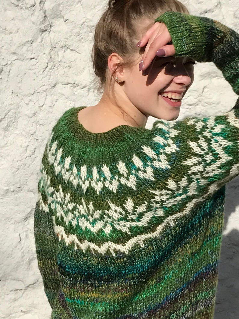 Merino Icelandic Green Women