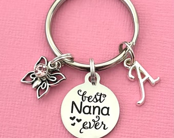 Personalized Nana , Keychain, Mother’s Day Gift