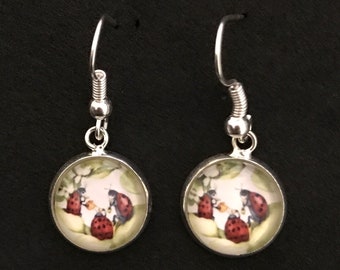 Ladybug Earrings