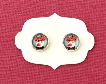 Small Pig Stud, Earrings, Pig Lover Gift