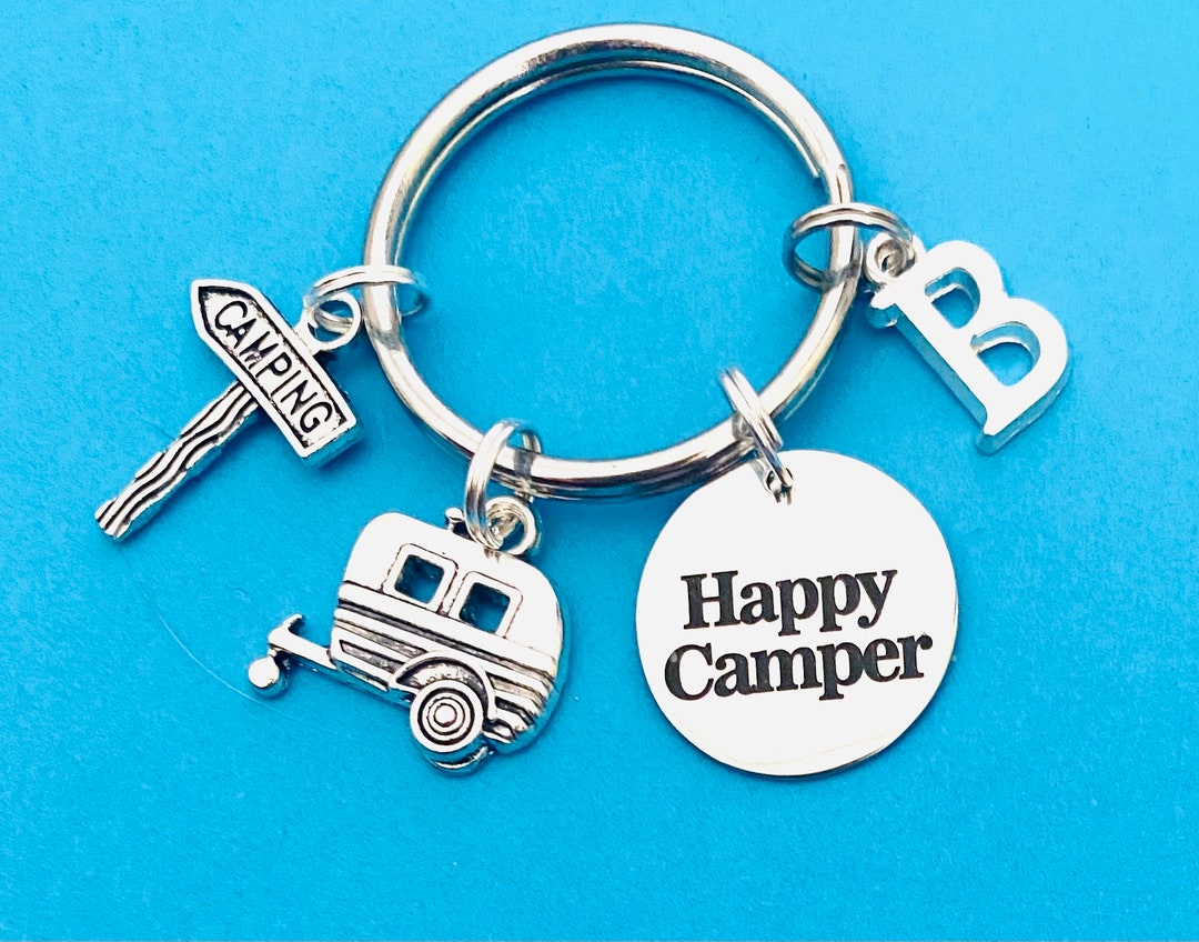Gift for Camper Camping Keychain Etsy