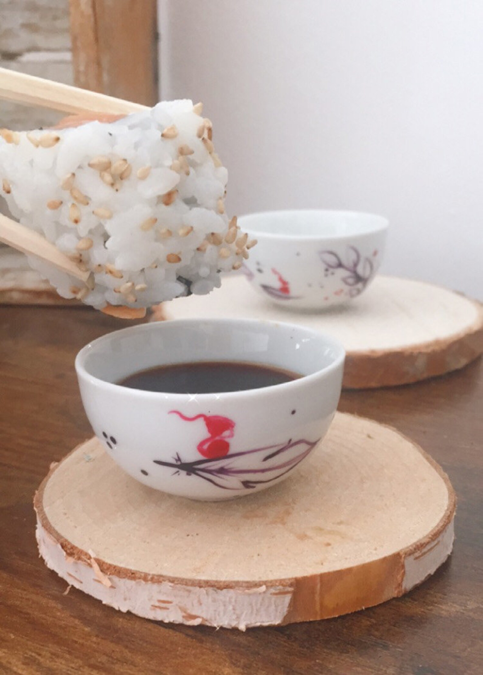 Little Saké Mini Bowl for Soy Sauce 2cl Set of 2 Etsy