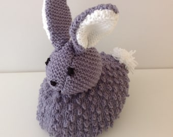 Peter Rabbit Doorstop Knitting Pattern, Easter Knitting Pattern, Handmade Bunny Pattern, Knitted Gift, Download pdf