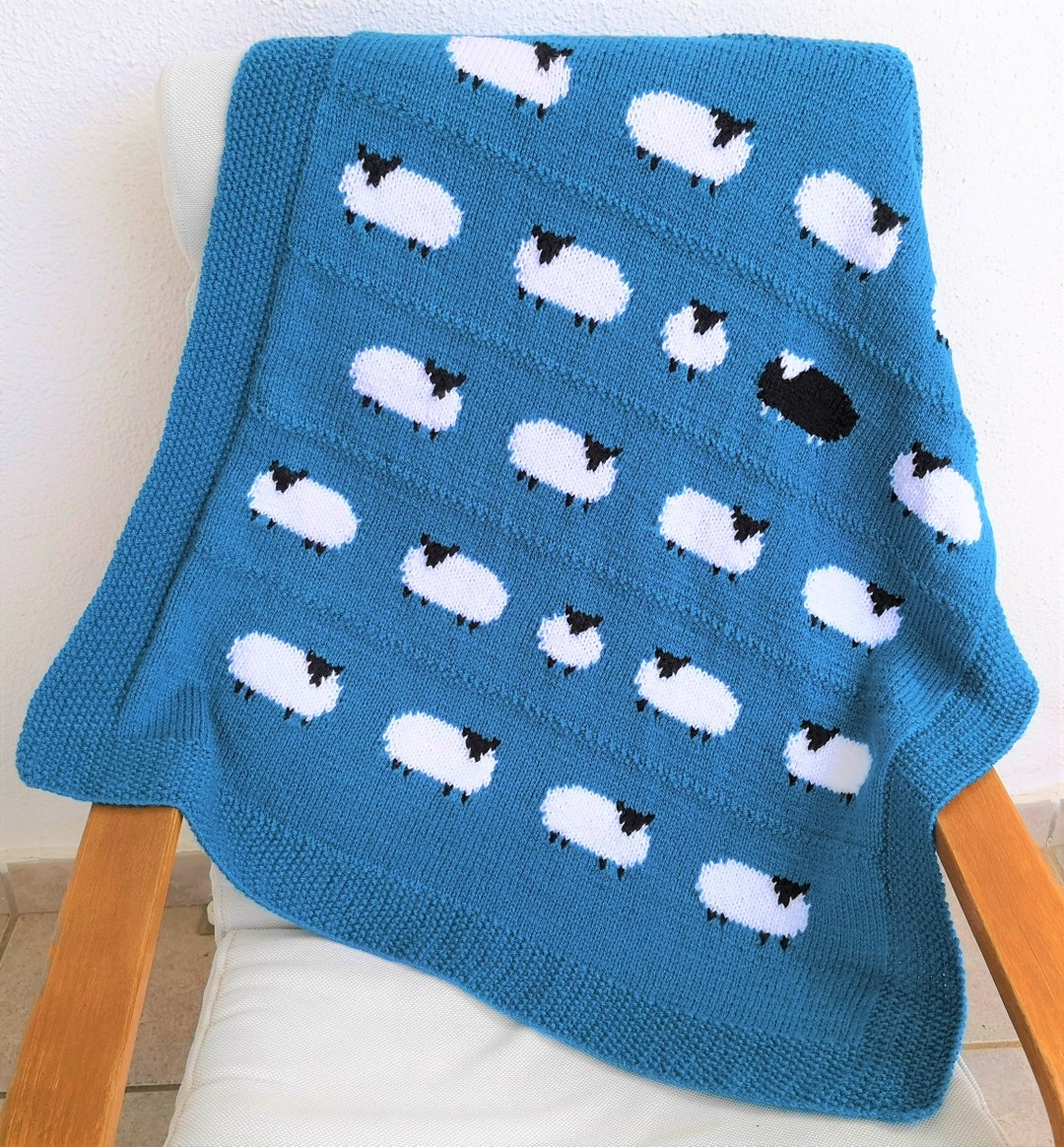 Sheeps Knit Blanket