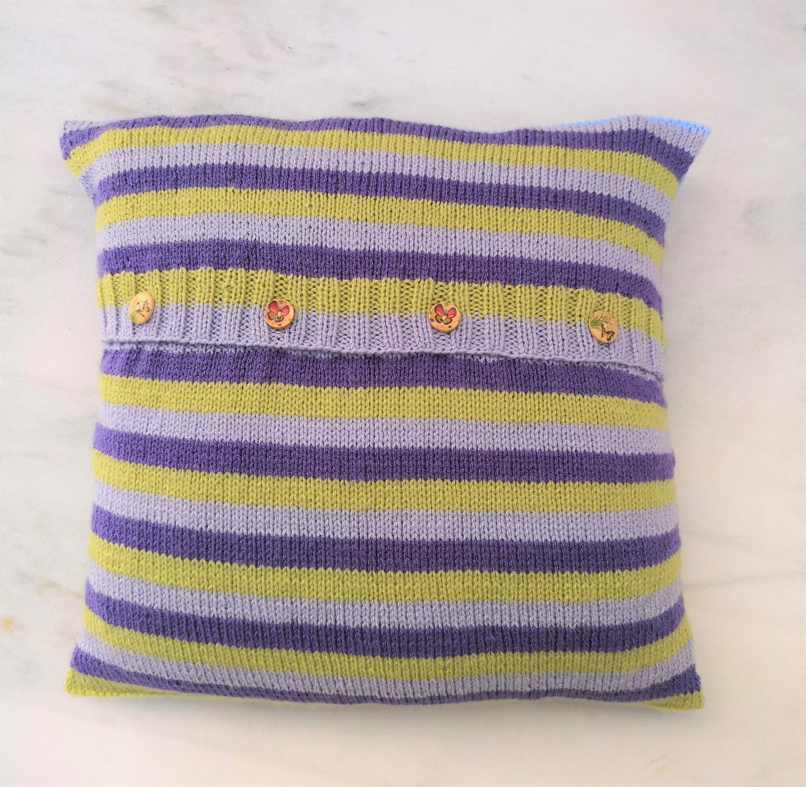 Knitting Pattern for Sheep Cushion Pillow With Flock of Sheep Etsy