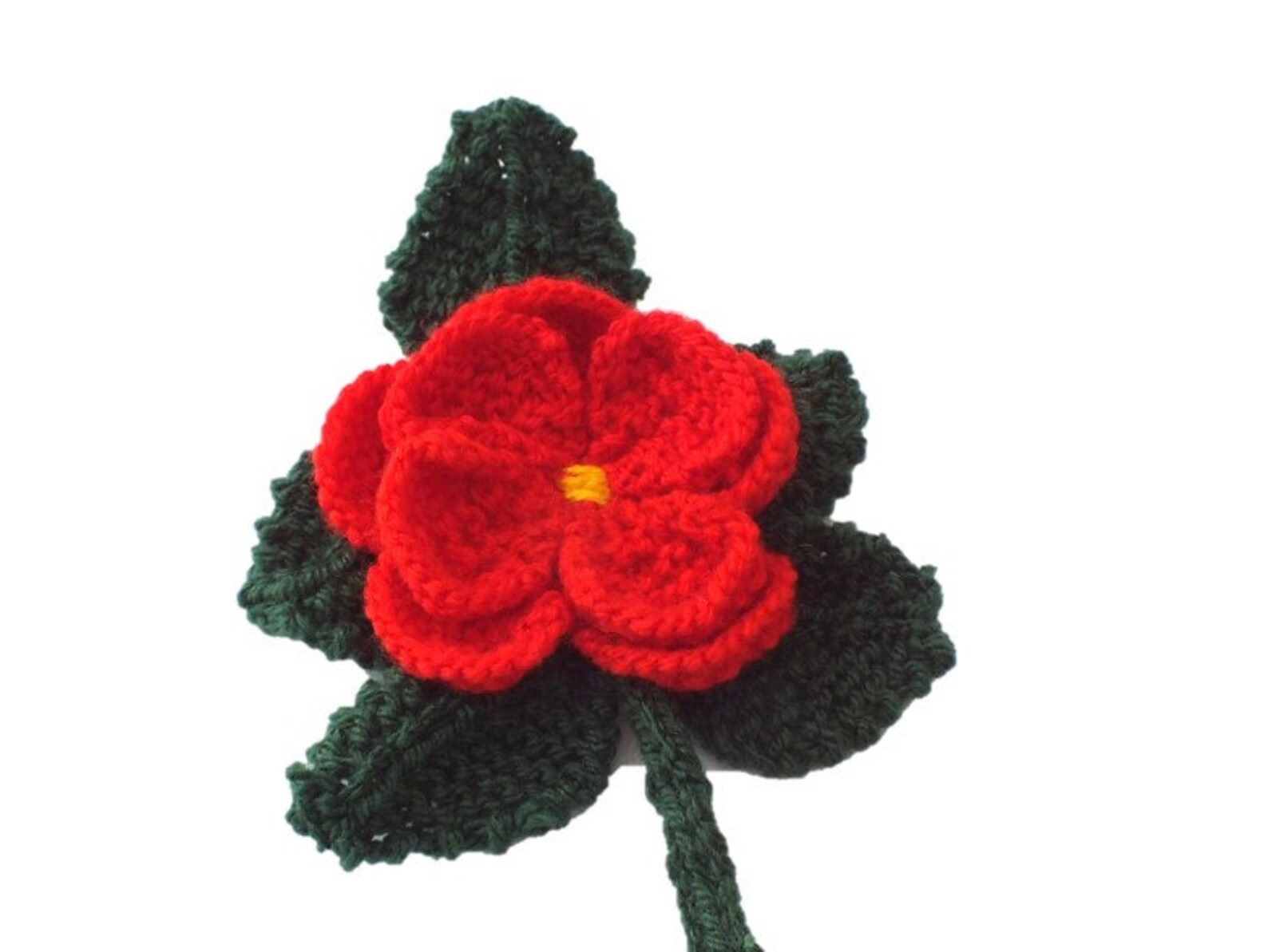 Knitting Pattern for Pot of Knitted Dahlias Knitted Flowers Etsy