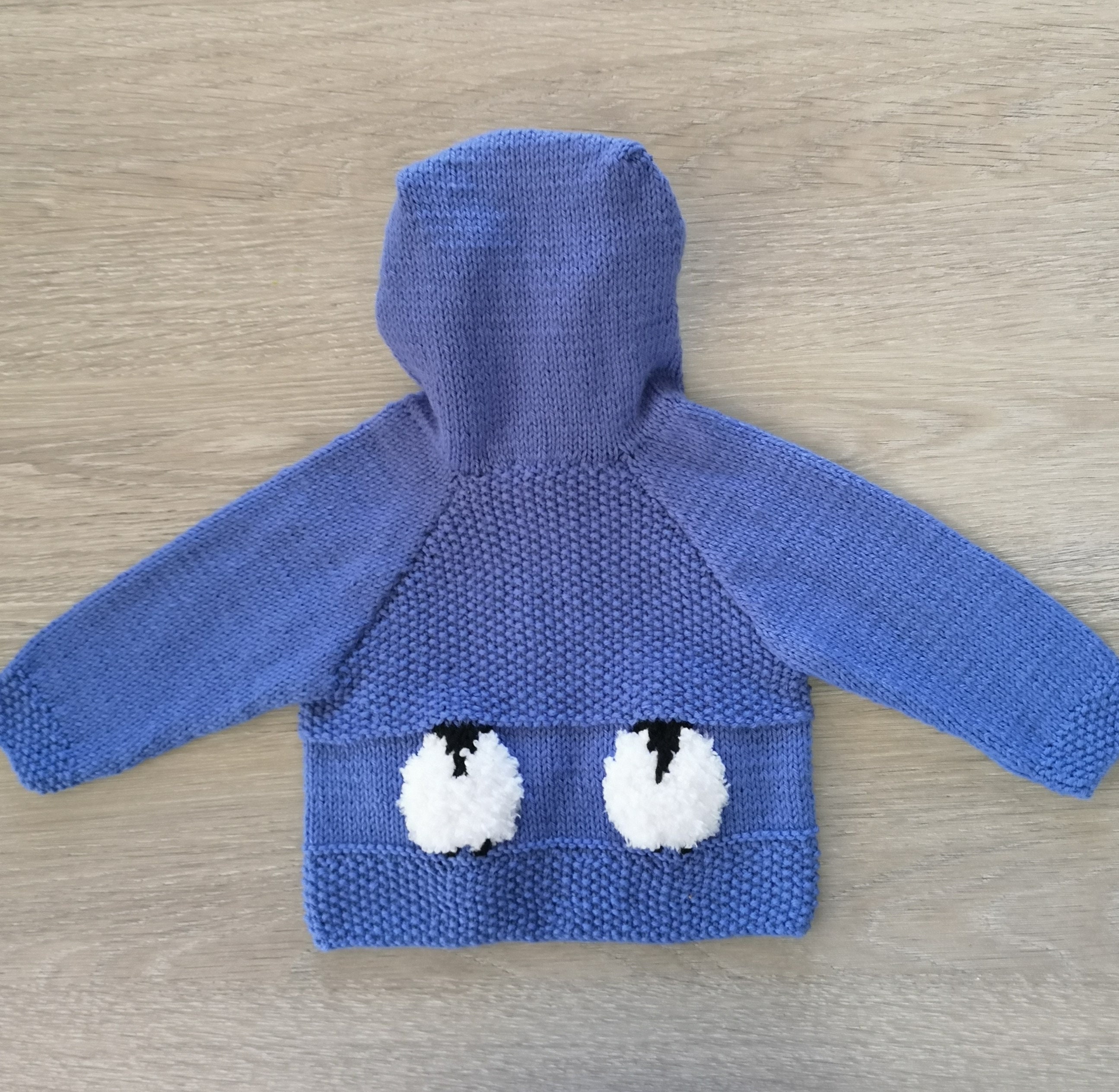 Boy Hoodie Jacket sewing pattern, PR-4Y, Knit