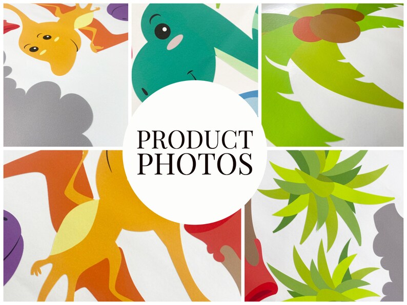 Dinosaur Dino Wall Decals Large Trex Jurassic Wall Decals Kids Etsy