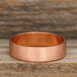 Brushed Copper Band