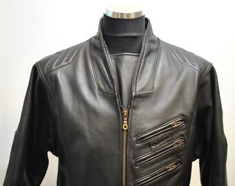 Hein gericke jacket | Etsy Vintage TAKAI door HEIN GERICKE lederen jas mannen