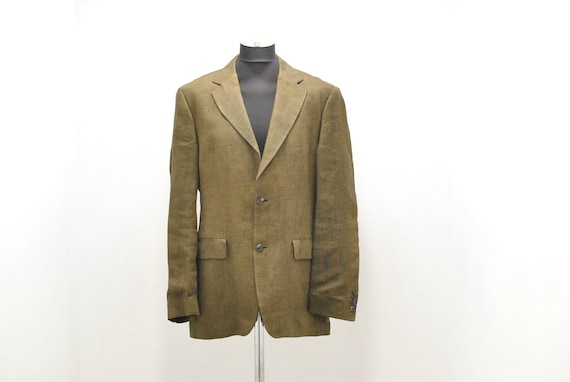 Vintage H. Boss men's linen blazer , linen jacket