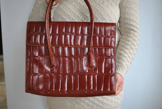 vintage document bag