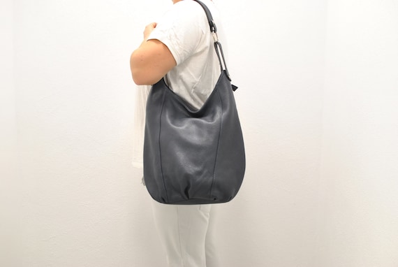Vintage Leather shoulder bag , women's leather bag