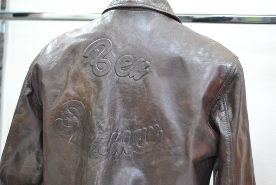 ben sherman leather jacket