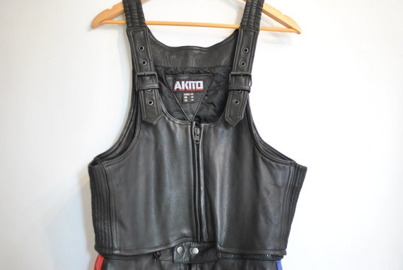 Vintage AKITO MOTORCYCLE LEATHER suit , motorcycle