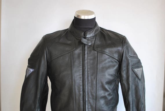 Vintage HEIN GERICKE leather moto jacket men's leather | Etsy