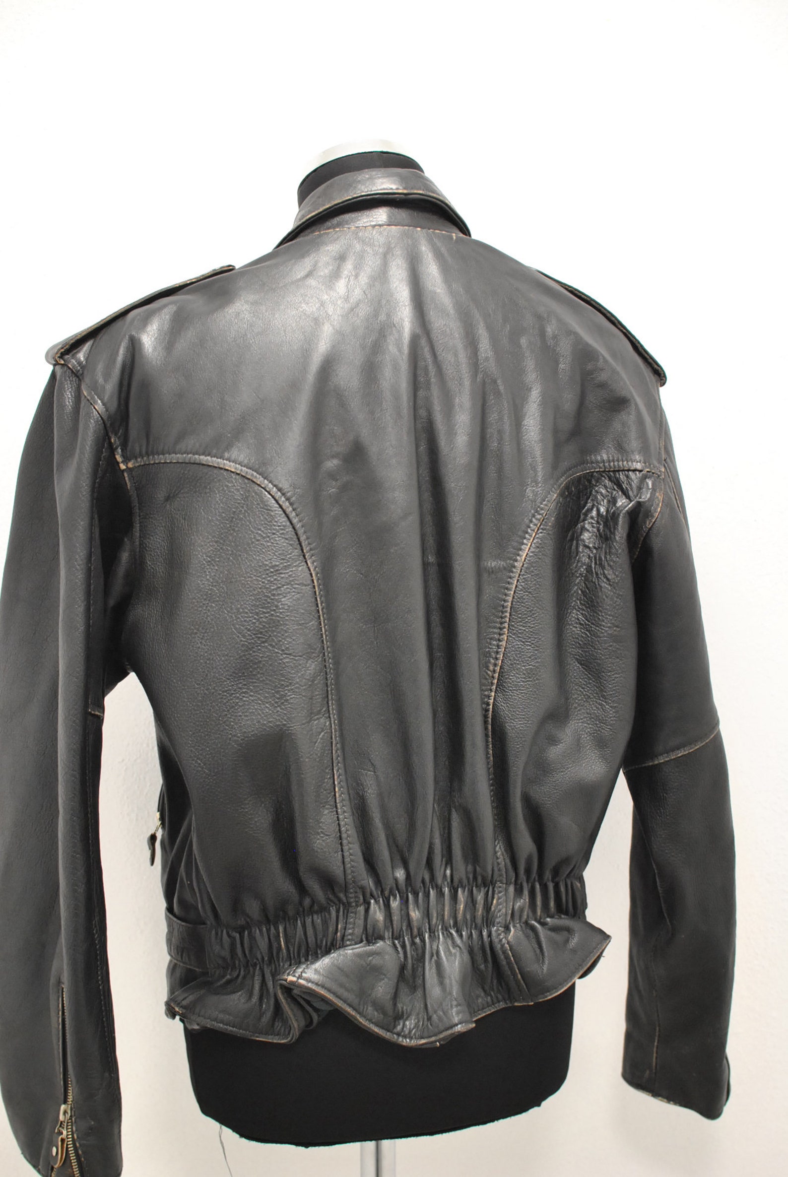 Vintage Gipsy leather jacket men's motorcycle leather | Etsy