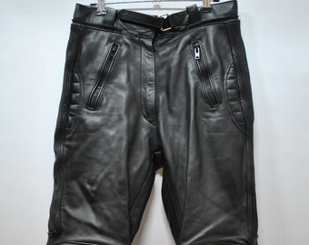 Leather Pants Biker Leather - Etsy 