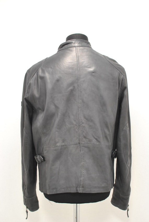 Chaqueta de cuero Vintage Gipsy chaqueta de talla - Etsy España