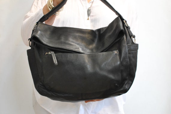 Vintage WOMEN'S LEATHER BAG , women's handbag.....