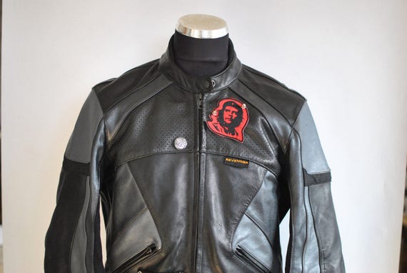 Vintage REVENGER Men's Leather Jacket Biker Leather | Etsy