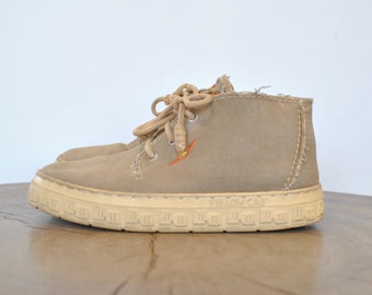 Vintage Yellow Cab heren textielschoenen maat 40 - Etsy België
