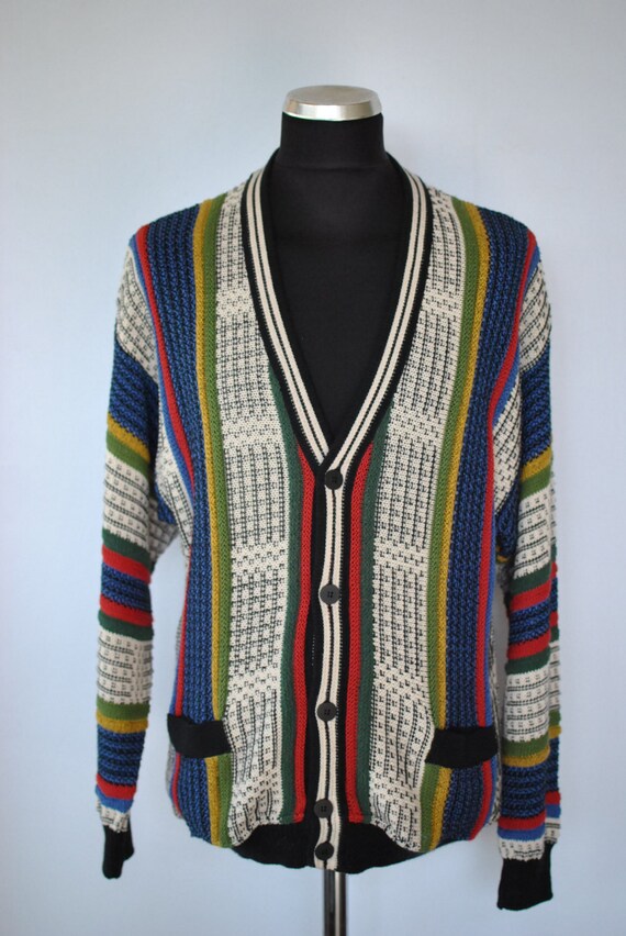 monte carlo mens wool cardigan
