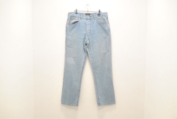 Vintage Versace Jeans Couture men's blue jeans , s