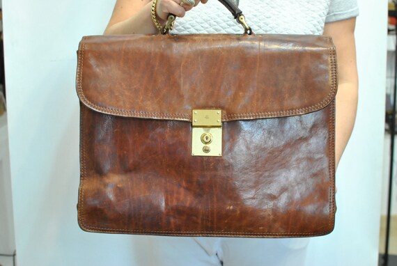 vintage document bag