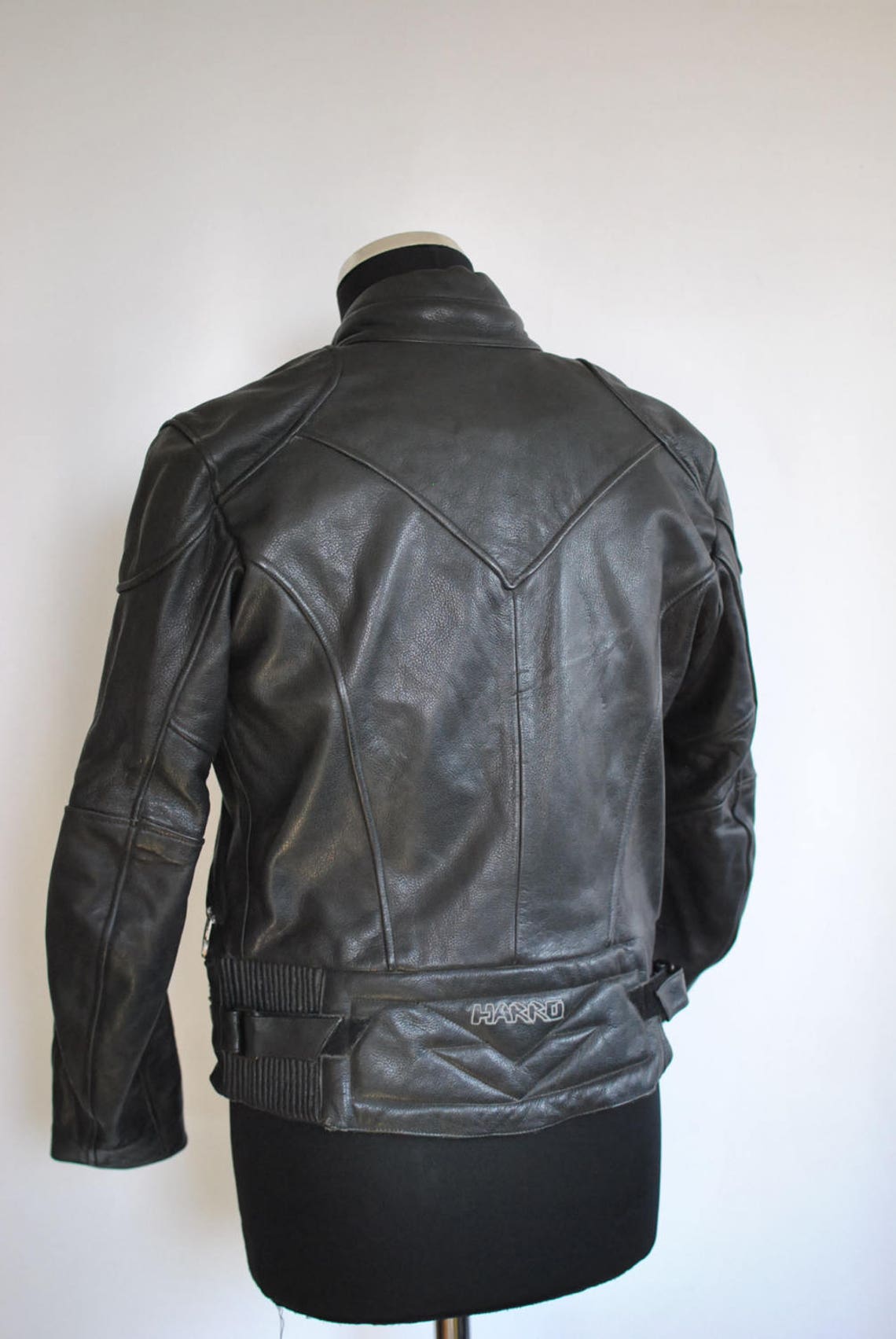 Vintage HARRO LEATHER BIKER Jacket Women's Leather Biker - Etsy