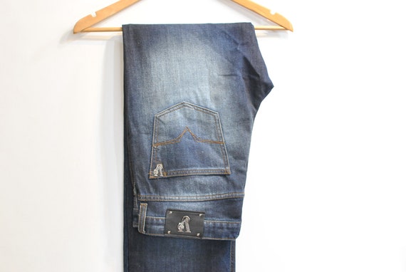 Vintage VERSACE MEN'S JEANS , men's blue jeans siz