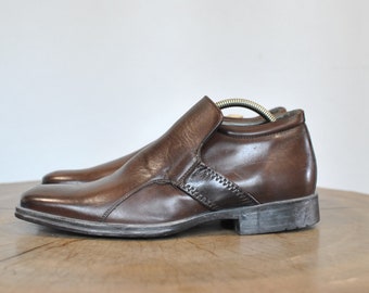 Vintage Kenneth Cole heren leren schoenen, leren enkellaarzen , maat Verenigde Staten 10 ......... (089)