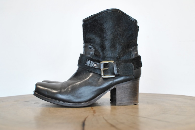 women/'s booties 109 Vintage Leather ankle boots size 39.............