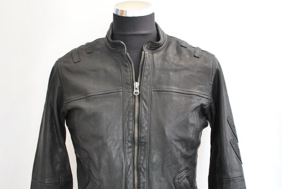 Vintage MEN'S LEATHER JACKET ................844 | Etsy