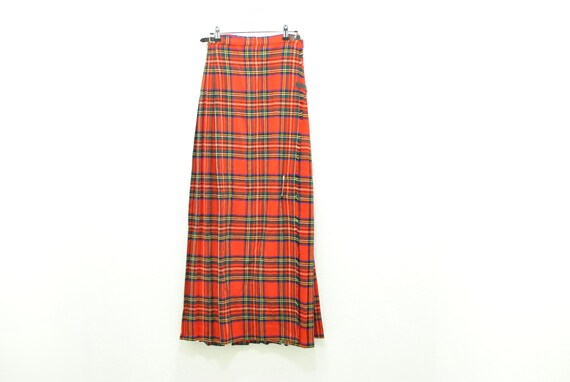 Vintage Scotish wool long quilt , women's long qui