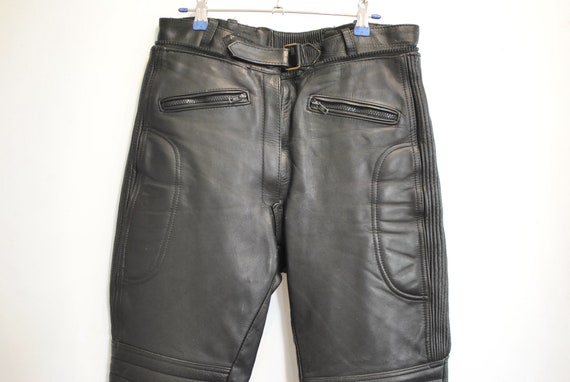 Vintage MOTORCYCLE LEATHER PANTS , women's leather