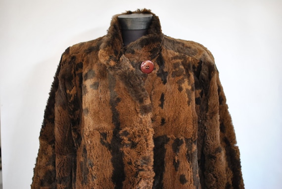 Vintage MINK FUR COAT , women's medium length fur