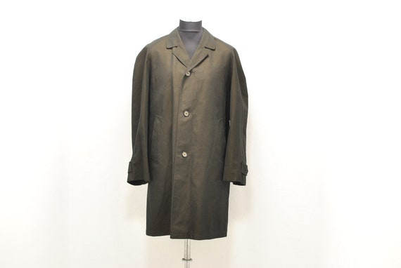 Vintage Men's trench coat , men's coat size XL ..