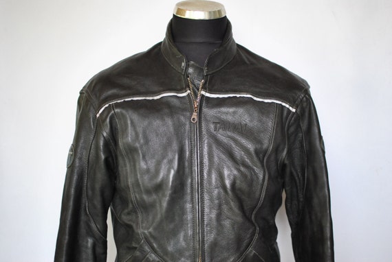 Vintage TAKAI door HEIN GERICKE lederen jas mannen Vintage TAKAI door HEIN GERICKE lederen jas mannen