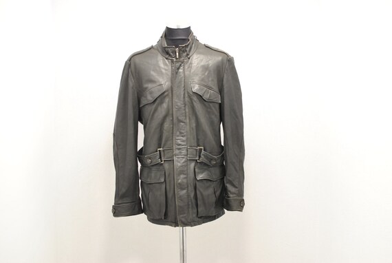 joop leather jacket