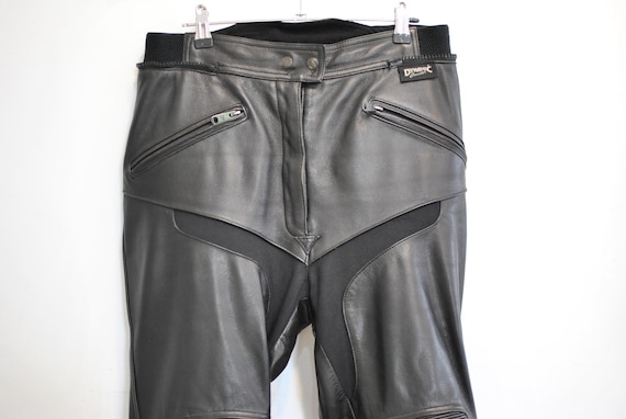 Vintage MOTORCYCLE LEATHER PANTS , women's leather