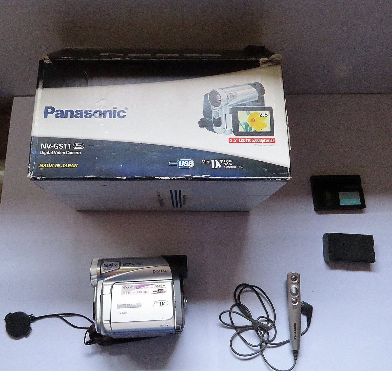 Panasonic NVGS11 Mini DV 24x Optical Zoom Video Camera Etsy Australia