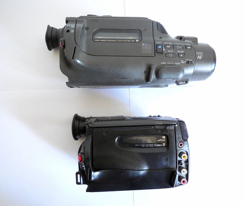 Lot2 Vintage 1990s Sony Handycam CCDTR105E CCDFX270E PAL Etsy