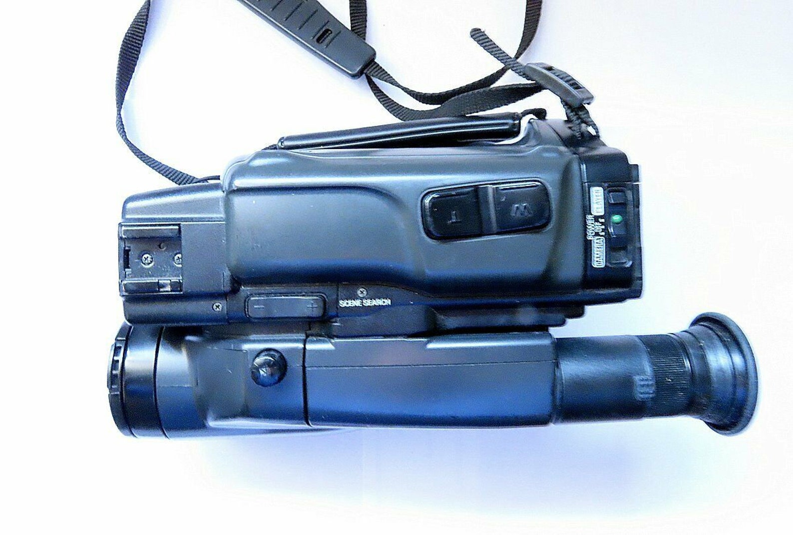 Vintage Sanyo VMEX30P Video 8 Camera Recorder Camcorder Remote Monitor