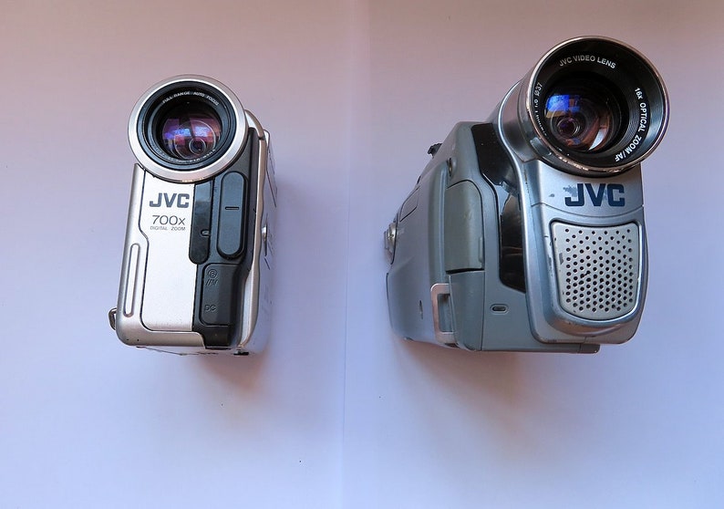 Lote2 Vintage 1990s JVC Cámara de Vídeo Digital Mini DV Etsy