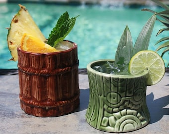 Barconic® Short Tiki Mug - Set of 2