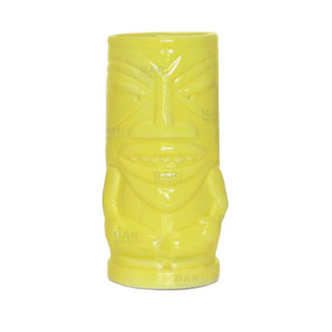 Barconic® 12 Oz Tiki Drinkware Yellow Etsy