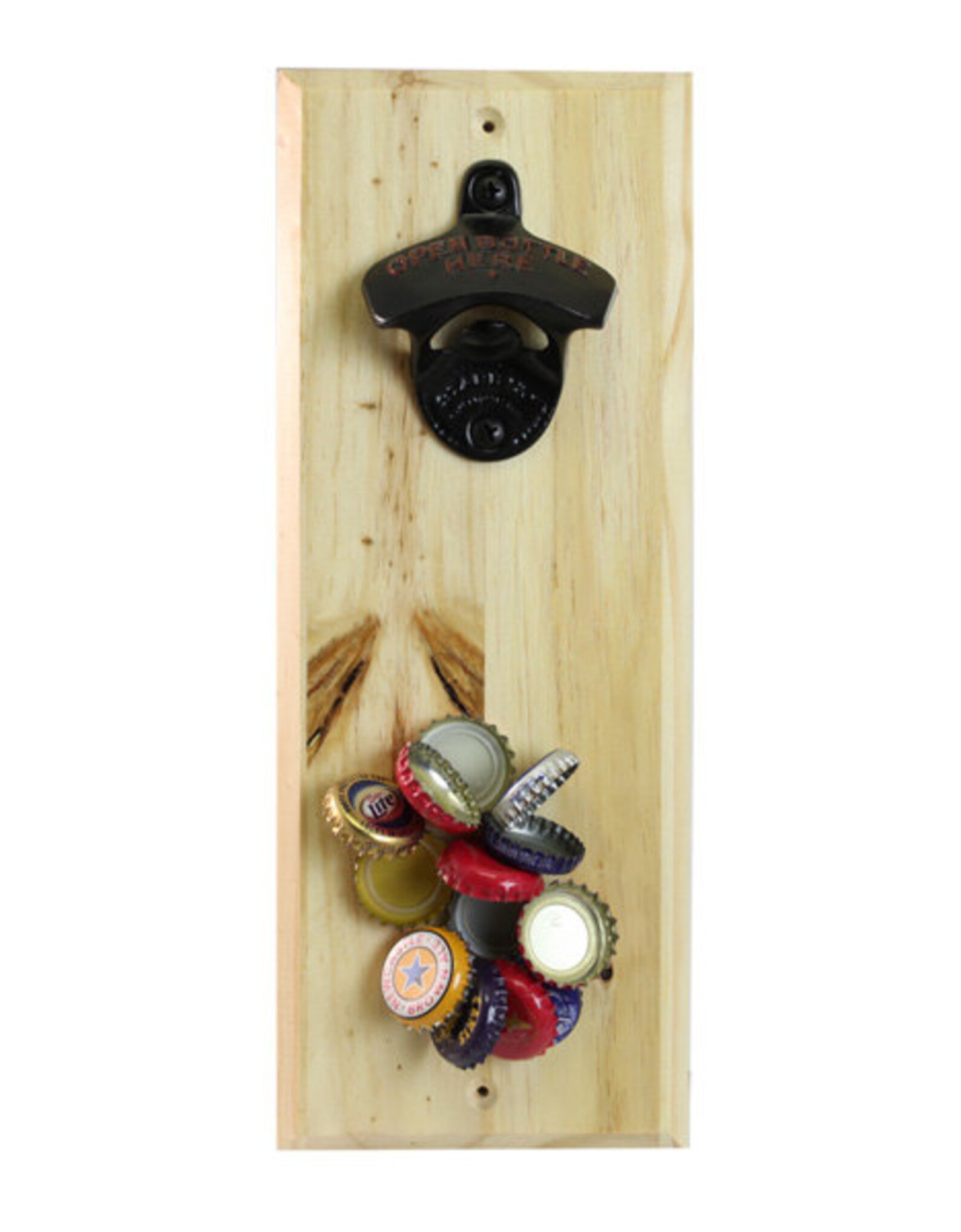 Bottle Opener Wall Mounted Bottle Opener Wood Wall Plaque Etsy
